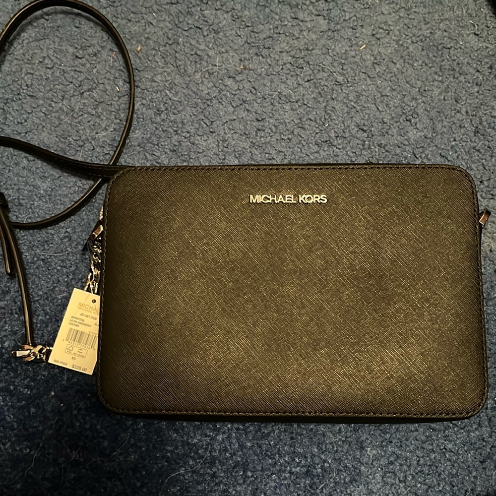 Michael Kors Jet Black Item Crossbody